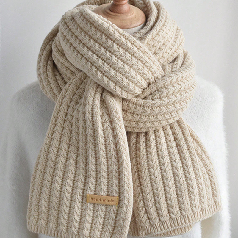 Premium Soft Cozy Luxury Cable - Muffler Men Wool recension och pris