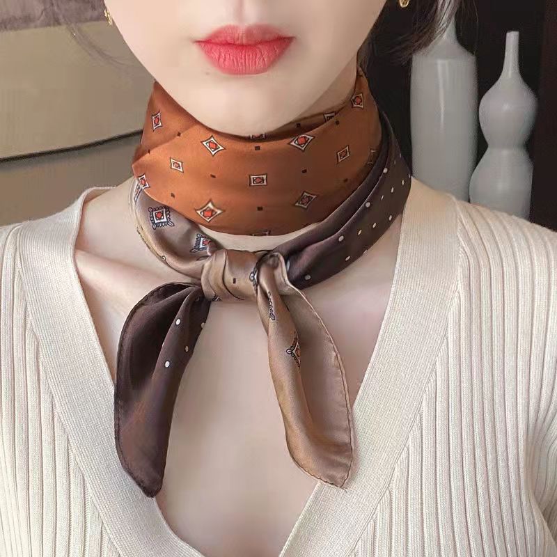 New Fashion Zebra Printed Squa - Scarf Silk Square recension och pris