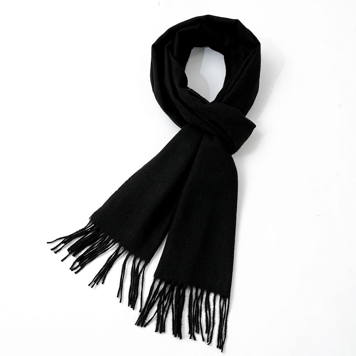 Men's Solid Color Imitation Ca - Muffler Men Wool recension och pris