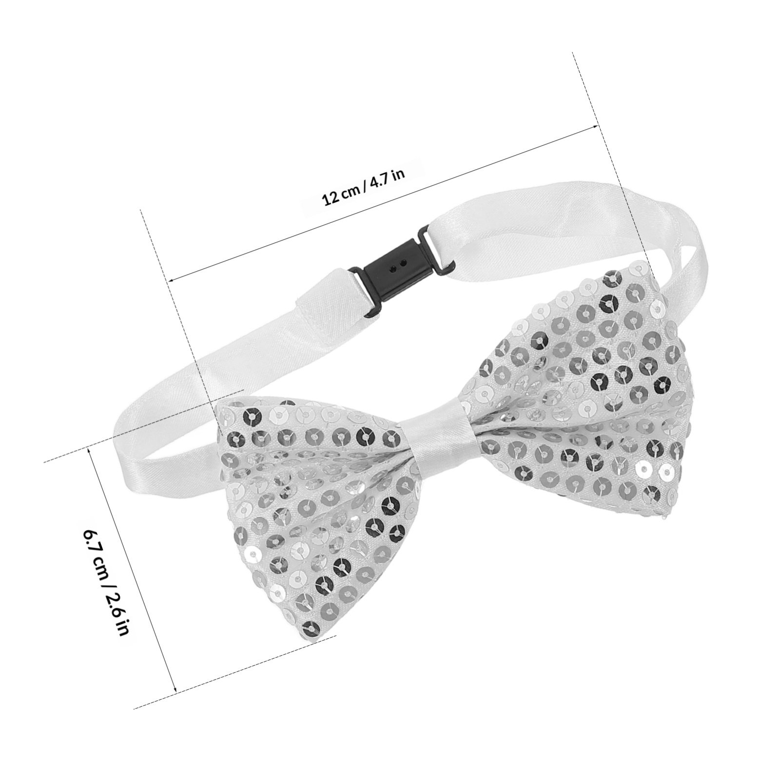 5Pcs Kids Bow Ties Sequin Spar - Bow Tie Pre Tied recension och pris
